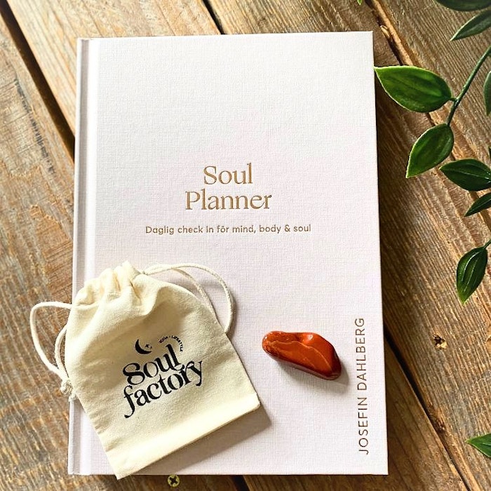 Dagbok Soul Planner & Röd Jaspis - Josefin Dalberg
