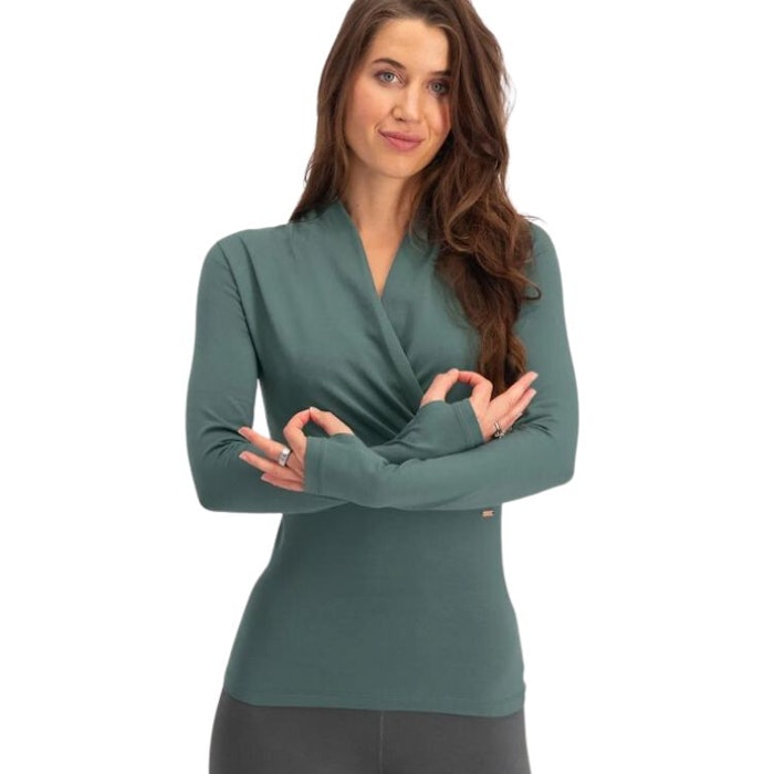 Yogatröja Ishtar longsleeve Forest - Urban Goddess