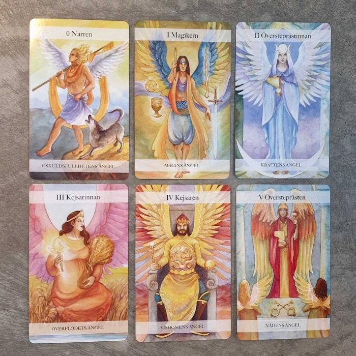 Tarotkort på svenska "Änglatarot" - Jayne Wallace