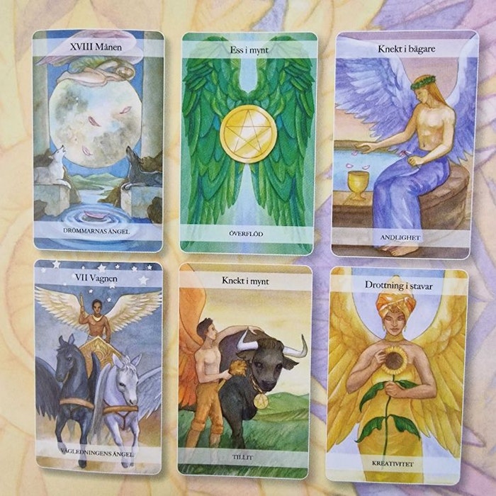 Tarotkort på svenska "Änglatarot" - Jayne Wallace