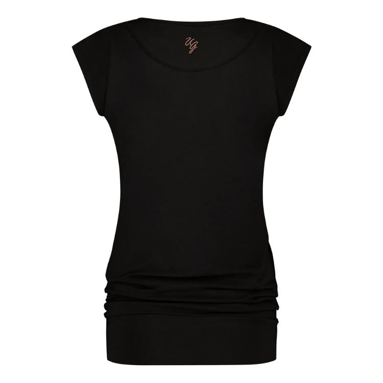 Yogatopp Asana Tee Onyx Black - Urban Goddess