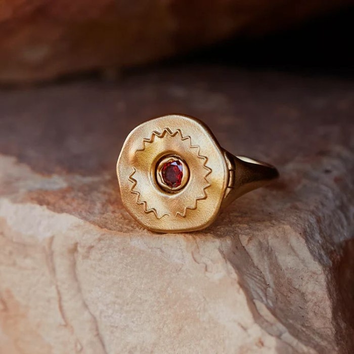 Ring Héméra Gold - Agapé Studio