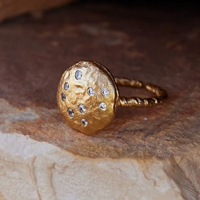 Ring Lattea Gold - Agapé Studio