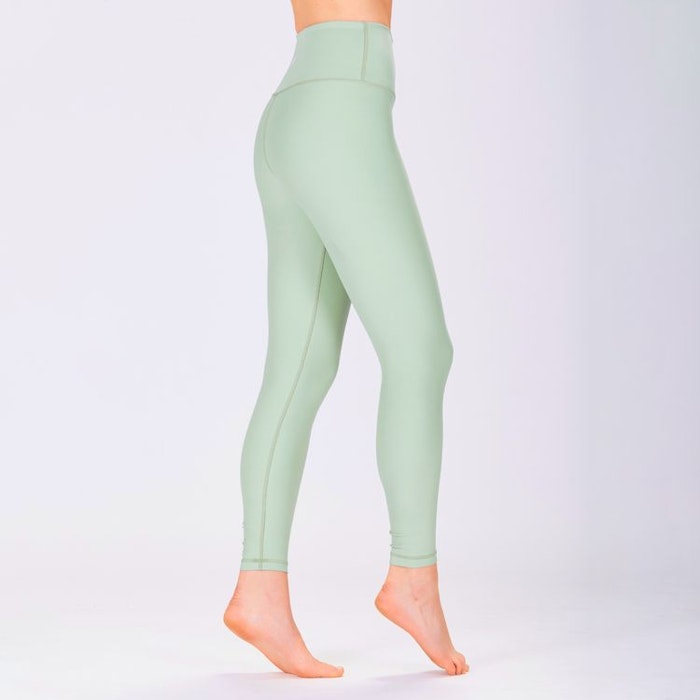 Yoga leggings Classic High waisted 7/8 Pistachio Green - Sisterly