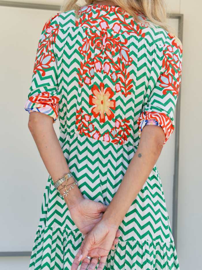 Klänning Ziggy Za print Tessa Maxi dress - Jaase