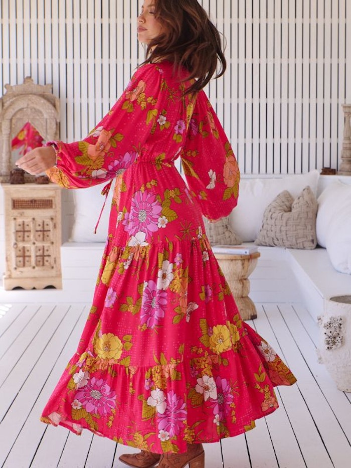 Klänning Timeless print Teresa Maxi dress - Jaase