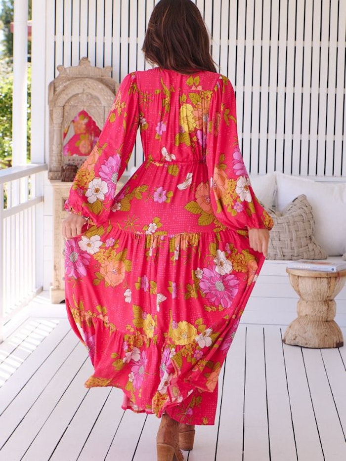 Klänning Timeless print Teresa Maxi dress - Jaase