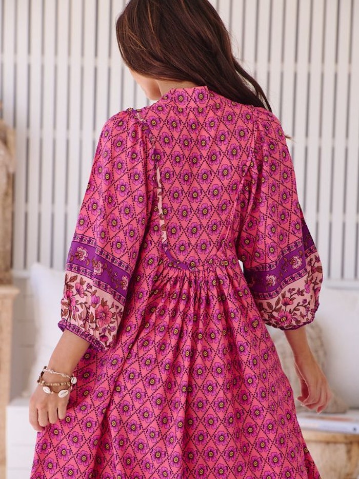 Klänning Jolene Print Boheme Midi - Jaase