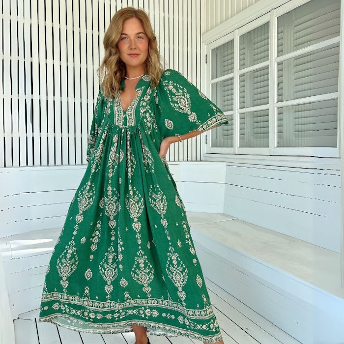 Klänning Kiva Print Boheme Midi - Jaase