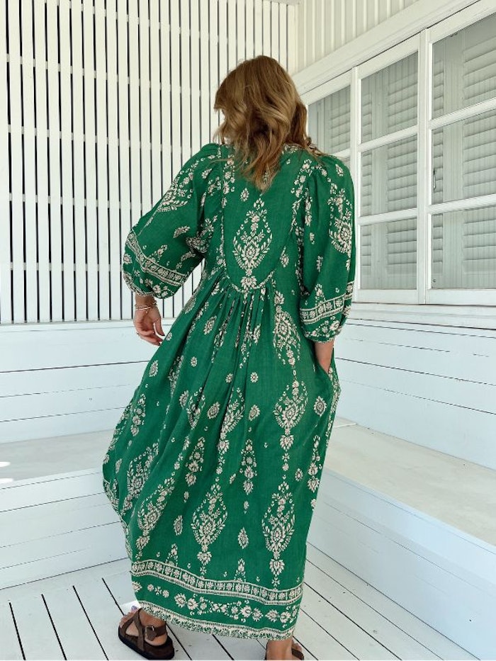 Klänning Kiva Print Boheme Midi - Jaase