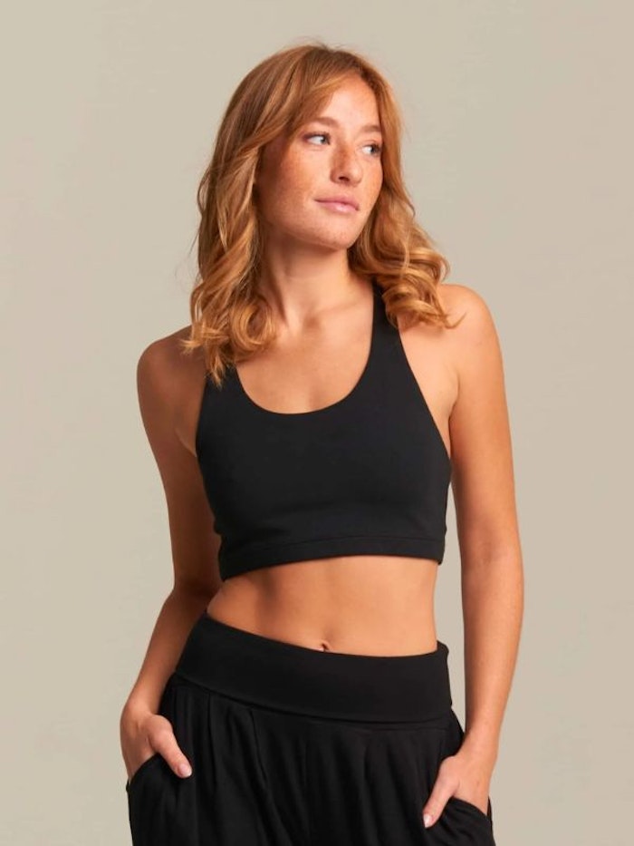 Yoga topp Vishnu Bra Black- Shambhala