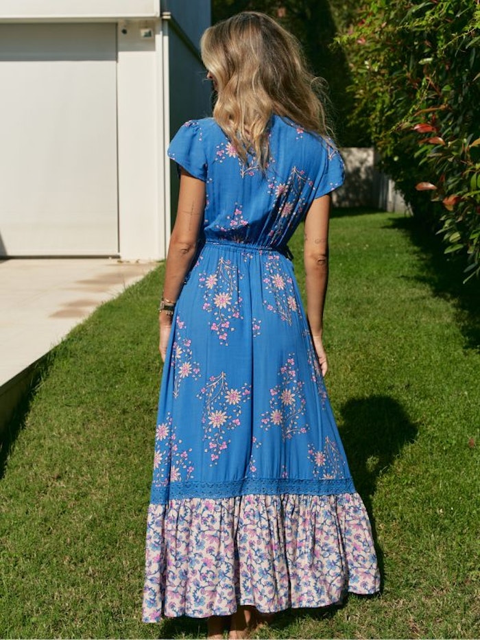 Klänning Hailee print Mika Maxi dress - Jaase