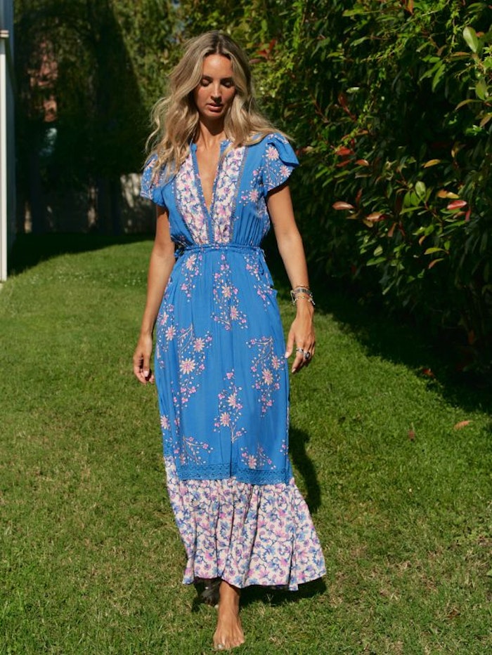 Klänning Hailee print Mika Maxi dress - Jaase