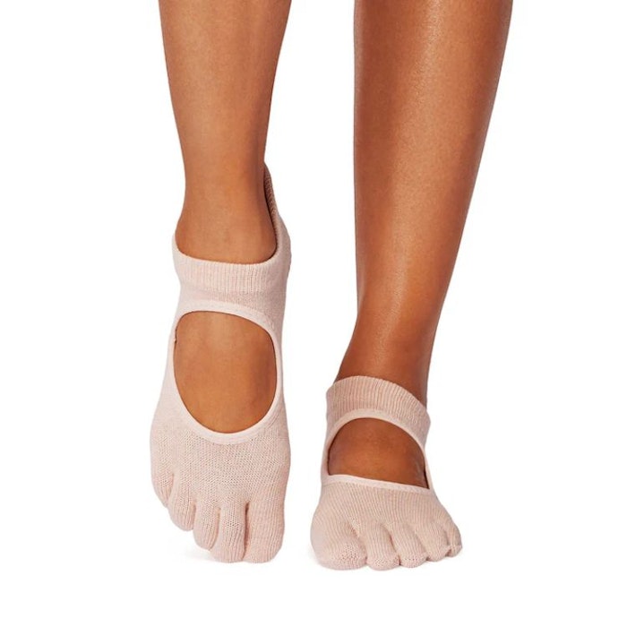 Yogastrumpor Fulltoe Bellarina Grip Mellow - Toesox