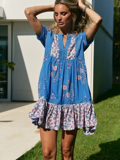 Klänning Hailee print Summer romantics dress - Jaase