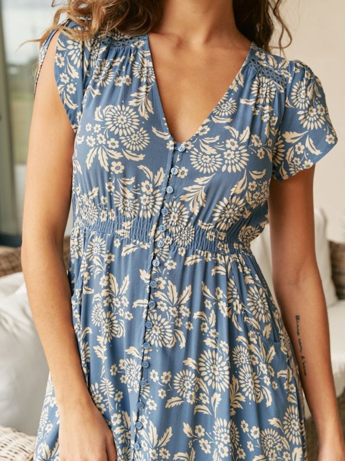 Klänning Day Dream Print Carmen Maxi dress - Jaase