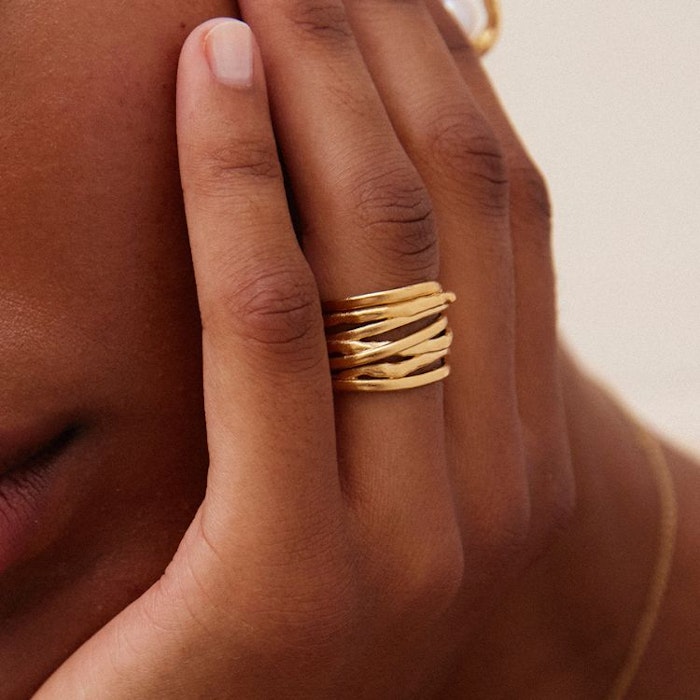Ring Archi ring Gold - Agapé Studio
