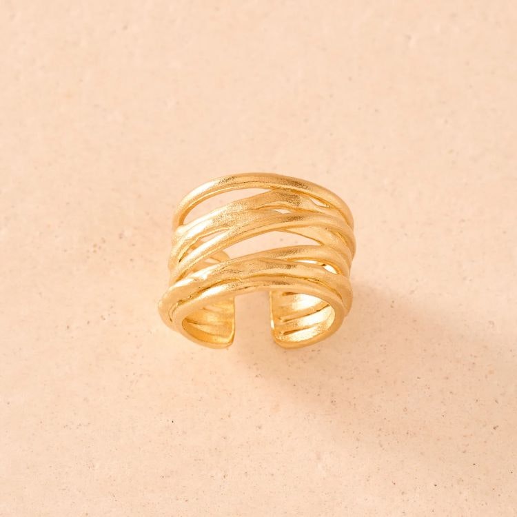 Ring Archi ring Gold - Agapé Studio