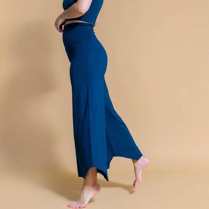 Byxor Maya Flare Pants Ocean- Shambhala Barcelona