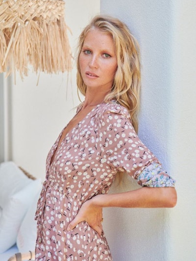 Klänning Ottilie Print Paolo Maxi dress - Jaase