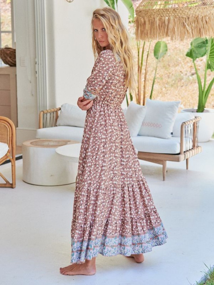 Klänning Ottilie Print Paolo Maxi dress - Jaase