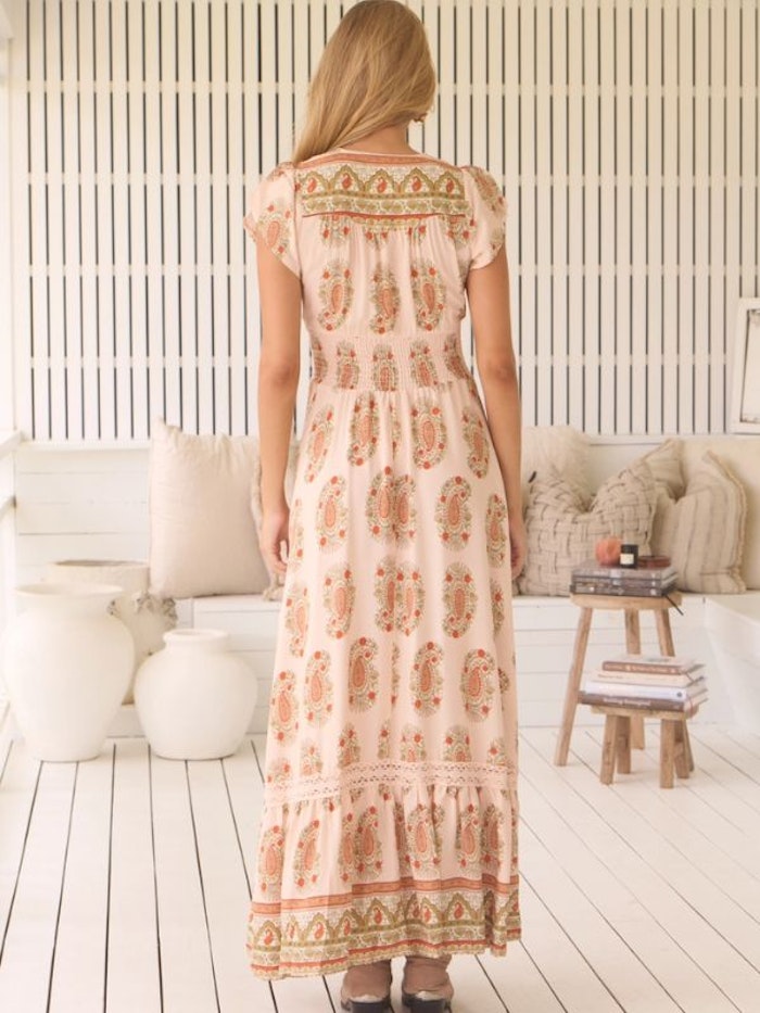 Klänning Palamos print Romi Maxi dress - Jaase