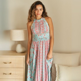 Klänning Malibu print Endless Summer - Jaase