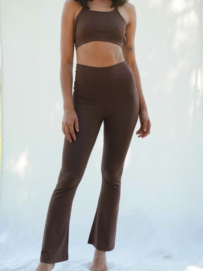 Byxa Shakti Flare Pants Earth - Shambhala Barcelona