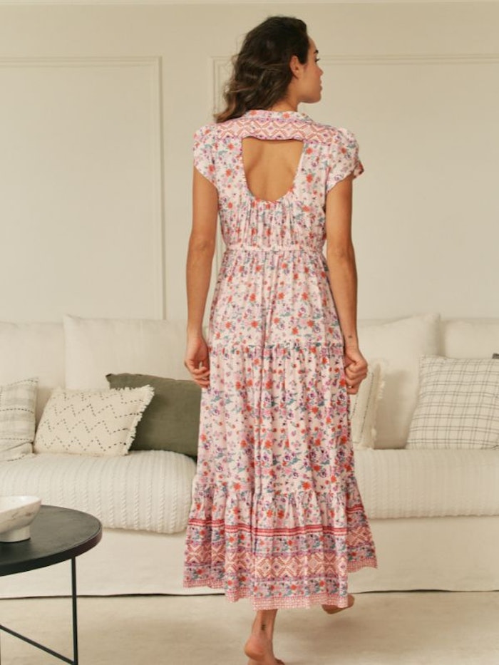 Klänning Nadira print Clark dress - Jaase