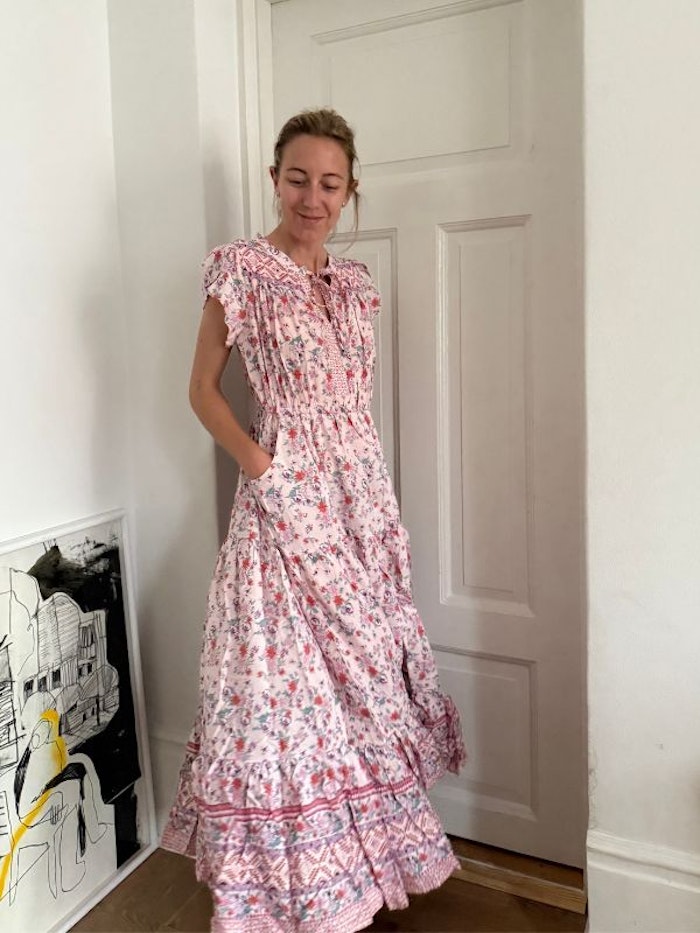 Klänning Nadira print Clark dress - Jaase