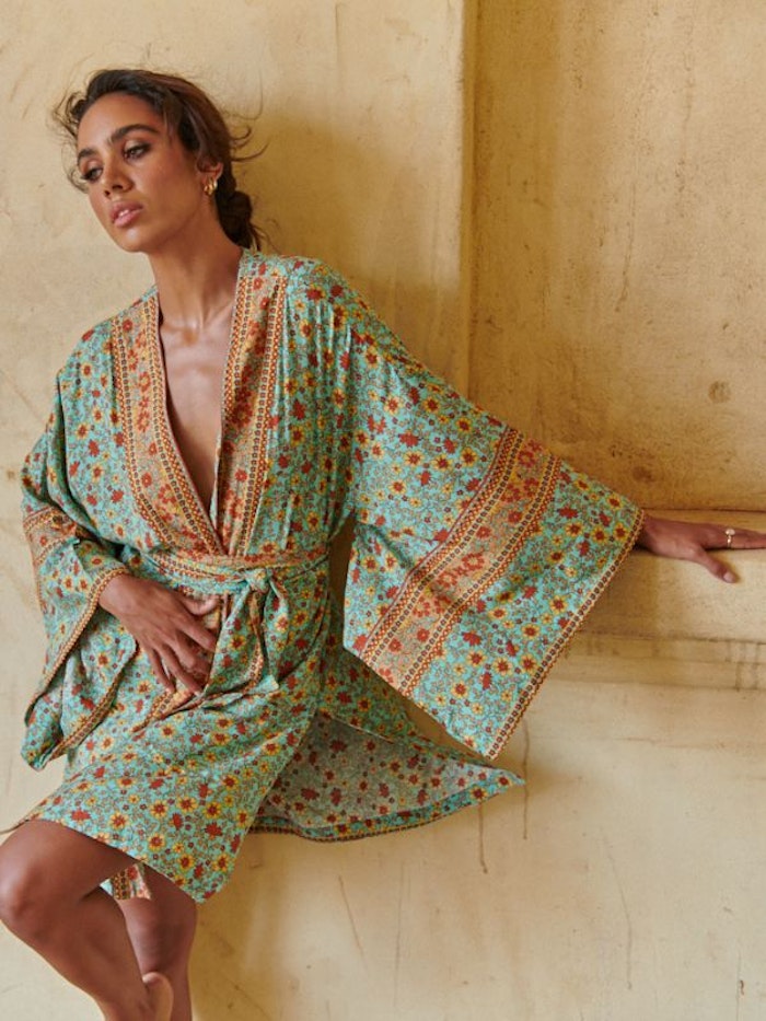 Kimono Synergy print Zoran - Jaase
