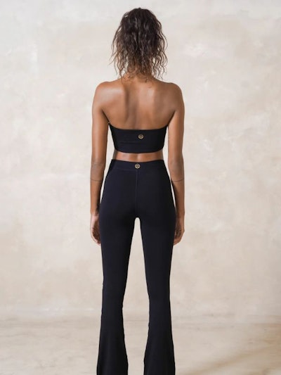 Yoga-BH Nanna Bamboo Tube Top Black - Studio K