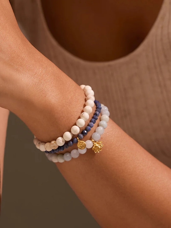 Armband Manifest Positivity Gemstone - Set om 3 stycken - Satya