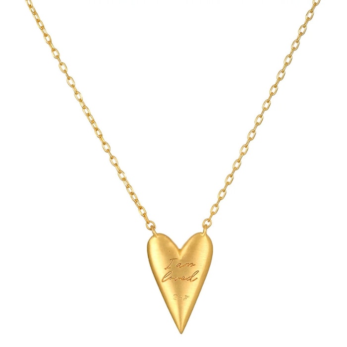 Halsband Infinitely Loved Heart Gold - Satya