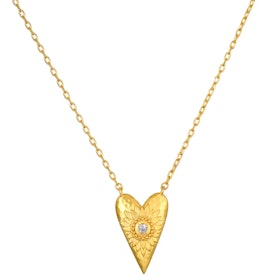 Halsband Infinitely Loved Heart Gold - Satya