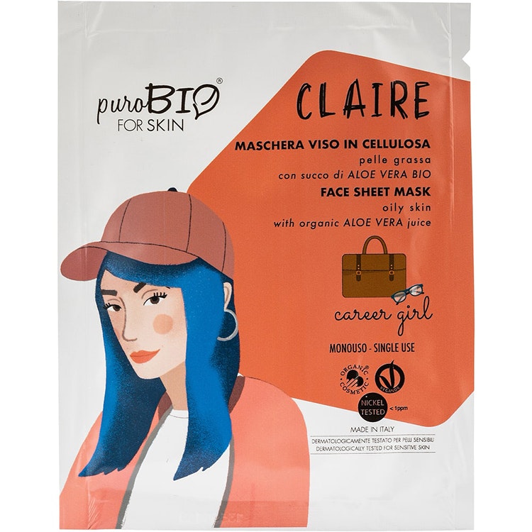 Claire Face Sheet Mask for oily skin
