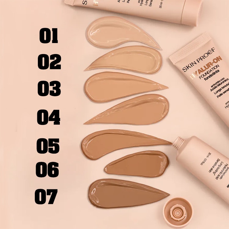 Hyalur-ON Hypoallergenic Natural Foundation 01