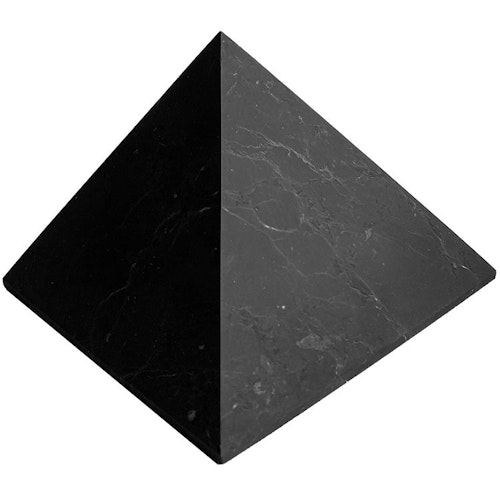 Shungit Pyramid XL opolerad 10cm