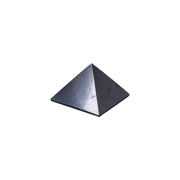 Shungit pyramid polerad 5 cm