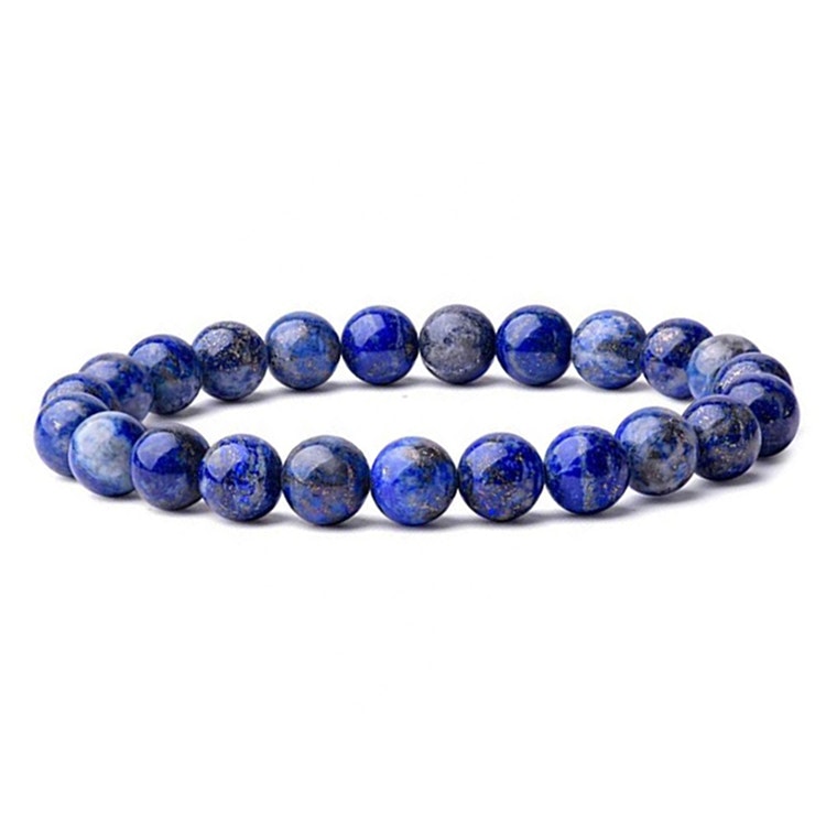 Lapis Lazuli 8mm pärlor Armband