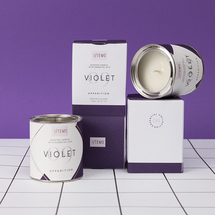 Doftljus VIOLET 100gr