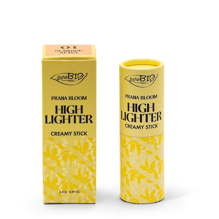 Prana Bloom HIGHLIGHTER Stick 01 Sunrise Aura