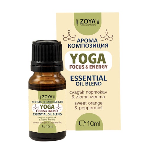 Yoga Focus & Energy Essential Oil Blend 10ml