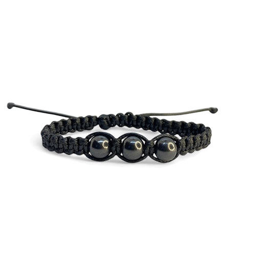 Shungit Armband BARN (Justerbart)