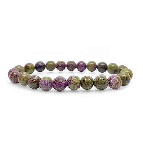Sugilit 8mm pärlor Armband