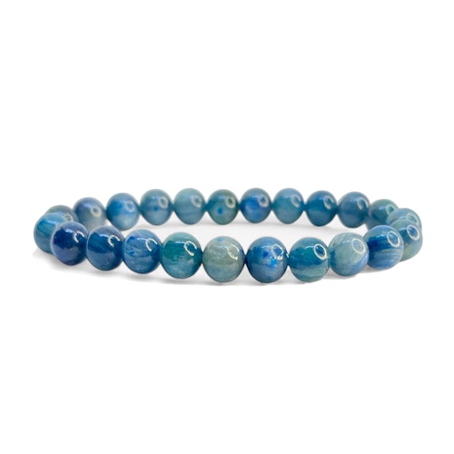 Kyanit 8mm pärlor Armband