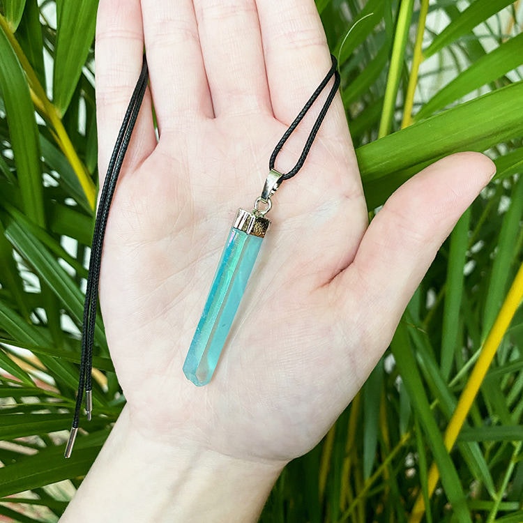 Aqua Aura Rå Hängsmycke (Metallhänge)