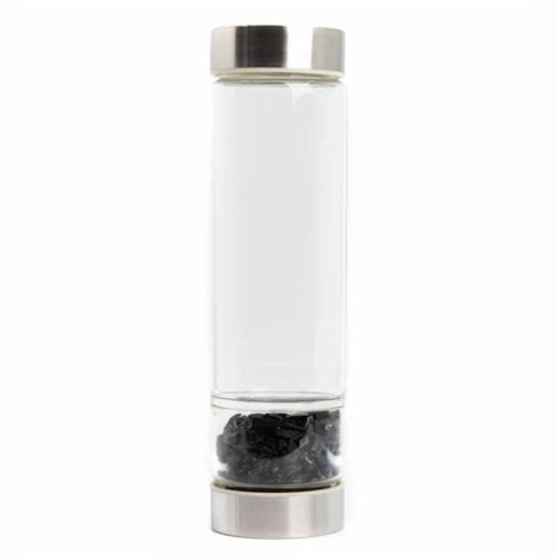 Kristallvattenflaska av glas 400ml