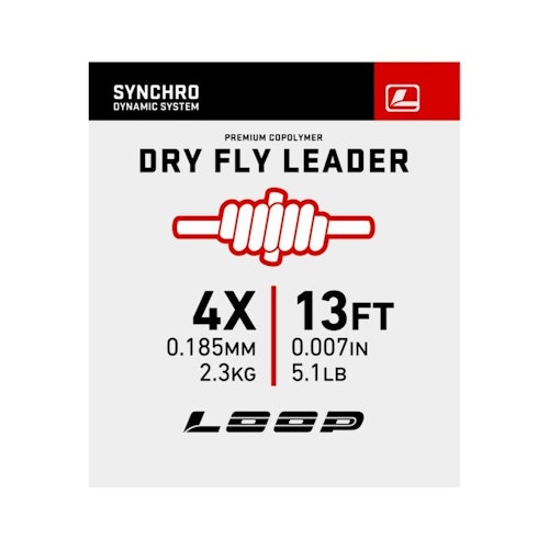 Synchro 13′ Dryfly Nylon Leader