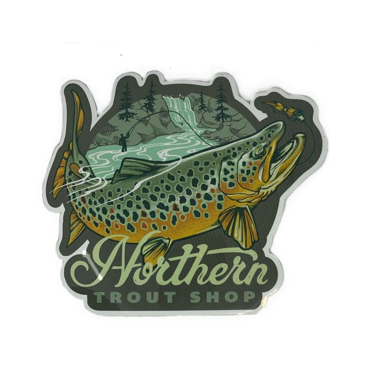 Northern Trout Shop Decal